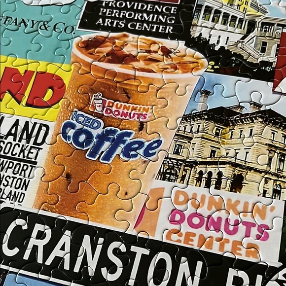 White Mountain Rhode Island Collage Puzzle 1000 pieces Providence - Picture 9 of 12